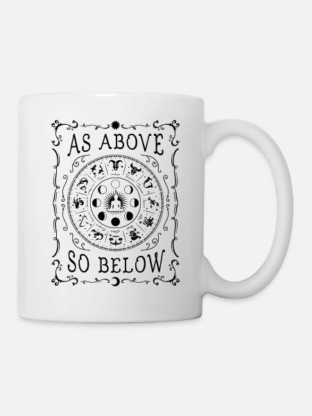 As Above So Below - Mug - white