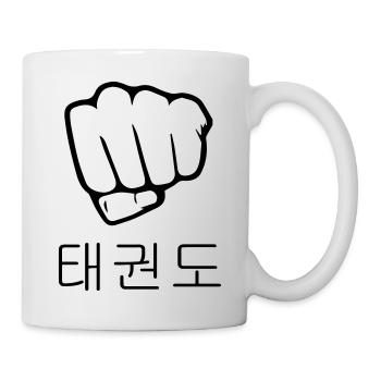 Taekwondo Taekwondoin Tae-Kwon-Do Tae Kwon Do - Tasse - Weiß - Rechts
