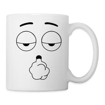 smoke_weed_001 - Tasse - Weiß - Rechts