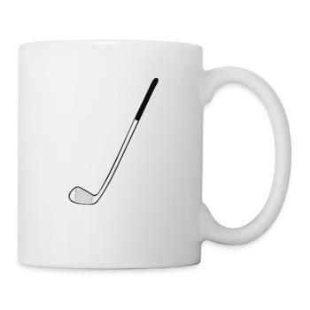 Clubs de golf - Cadeau - Mug blanc - blanc - Droite