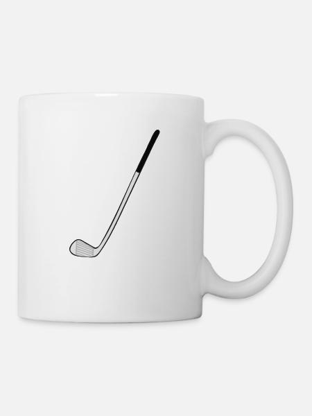 Clubs de golf - Cadeau - Mug blanc - blanc