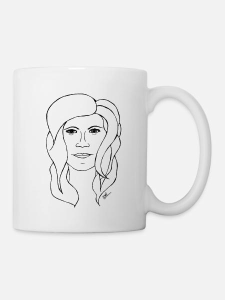 PORTRAIT - Tasse - Weiß