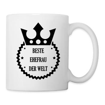 Ehemann Husband Ehefrau Wife Wedding Love - Mug - white - Right