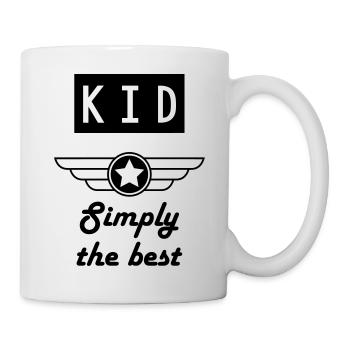 Teenager / Jugendliche / Jugendlicher / Kind - Tasse - Weiß - Rechts