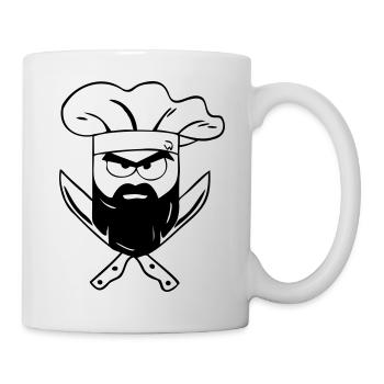 Cook Cube - Mug blanc - blanc - Droite