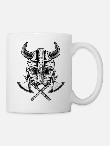 viking - Mug blanc - blanc