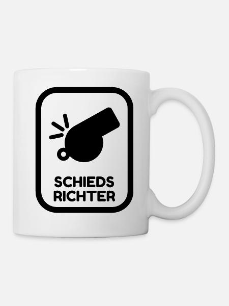 Arbitre / Arbitrage / Sport / Sifflet - Mug blanc - blanc