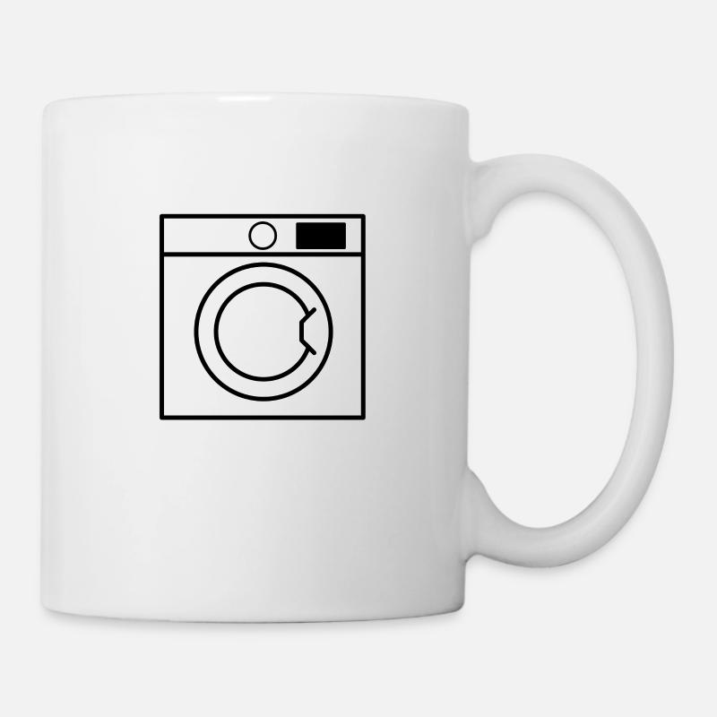 lave-linge - Mug blanc - blanc
