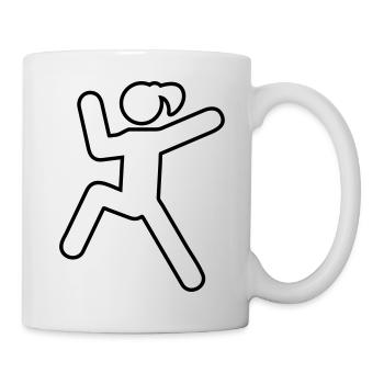 climbing - Mug - white - Right