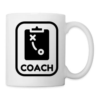 Coach Coaching Trainer Sport Entraineur Team - Mug - white - Right