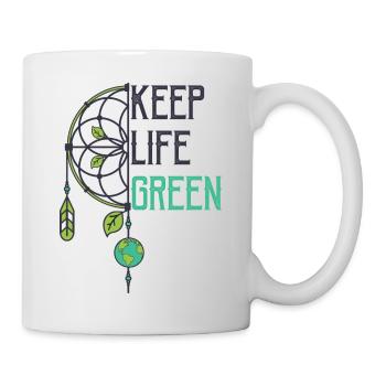 Keep Life Green - Mug - white - Right