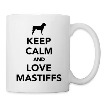 Mastiff - Tasse - Weiß - Rechts