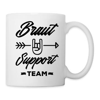 braut support team party - Tasse - Weiß - Rechts
