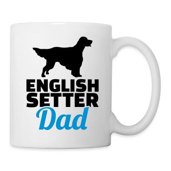 English Setter - Mug blanc - blanc - Droite