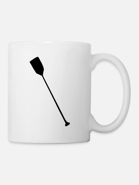 Paddel - Tasse - Weiß