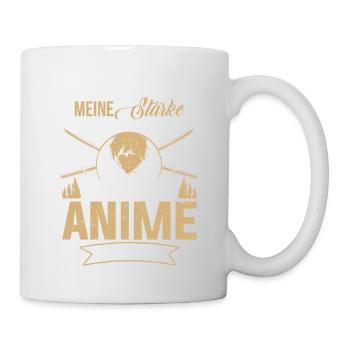 Anime - Aber Anime kann ich - Tasse - Weiß - Rechts