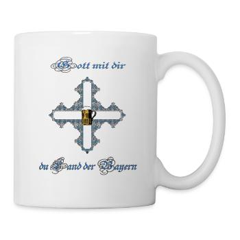 Bayern - Tasse - Weiß - Rechts