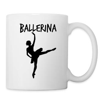 Ballerina dancer - Mug - white - Right