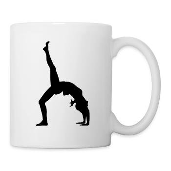 Gymnastics dancer - Mug - white - Right