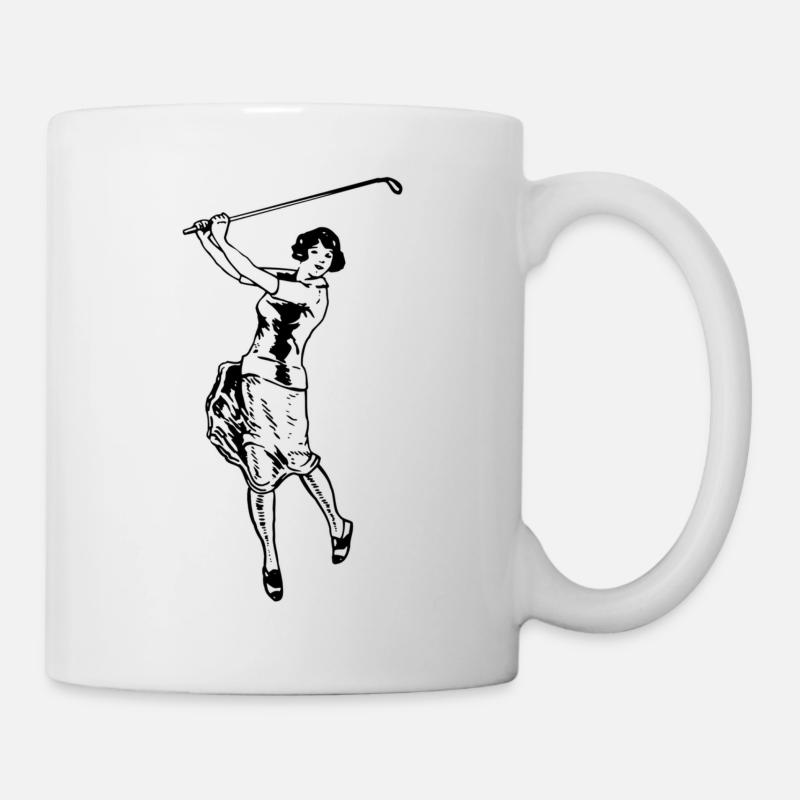 Golf - Golf - Golfeur - Mug blanc - blanc
