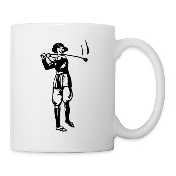Golf - Golf - Golfeur - Mug blanc - blanc - Droite