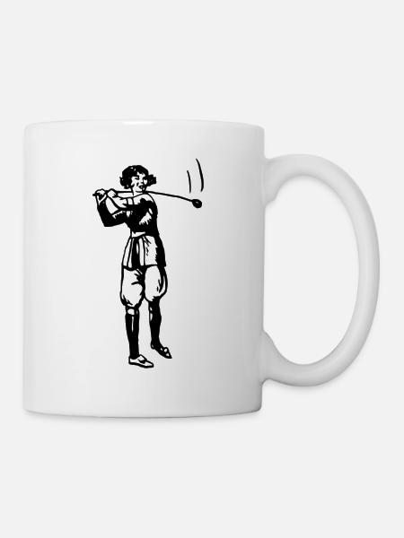 Golf - Golf - Golfeur - Mug blanc - blanc