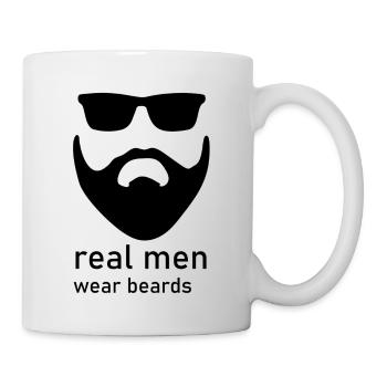 real men - Mug - white - Right