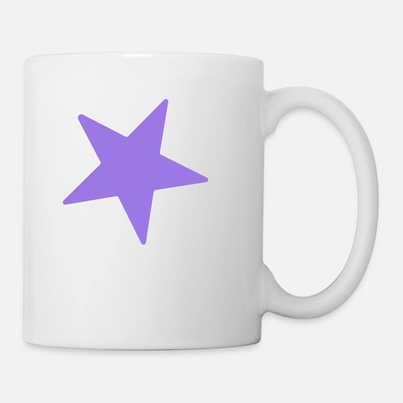 Stern Star Himmelkörper Sternschnuppe Planet - Tasse - Weiß