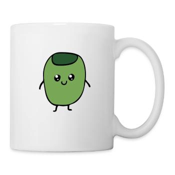 Olives saines - Mug blanc - blanc - Droite