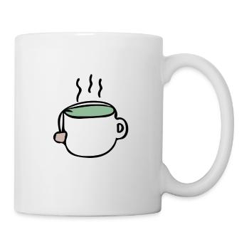 Tee - Tasse - Weiß - Rechts