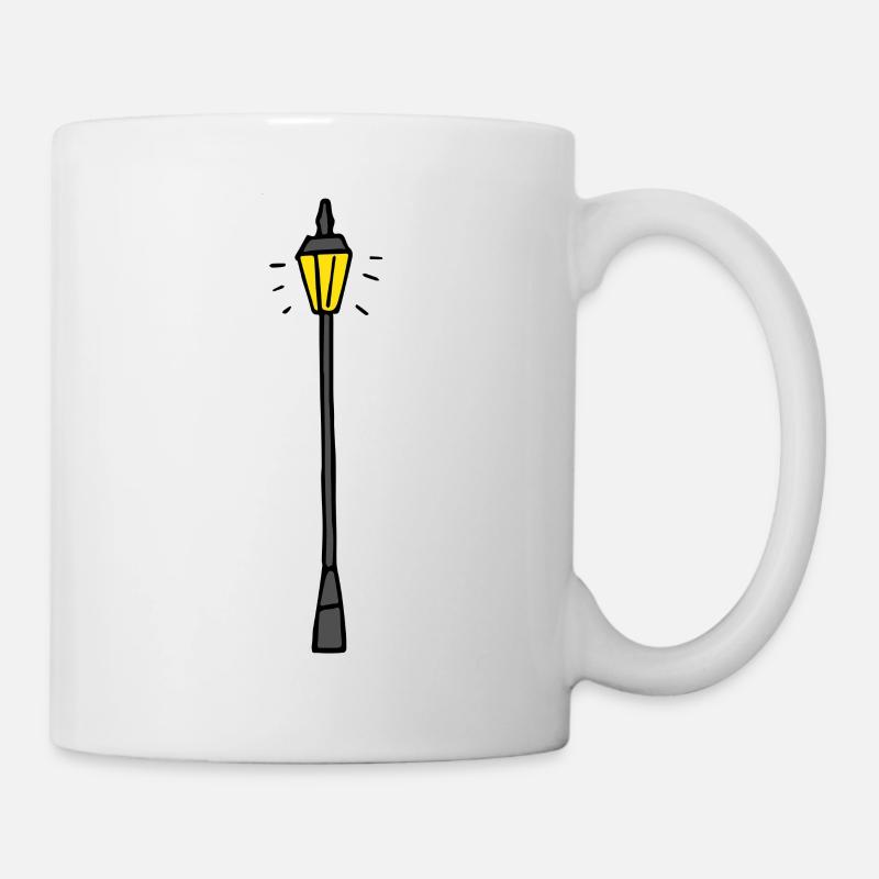 Laterne - Beleuchtung - Tasse - Weiß