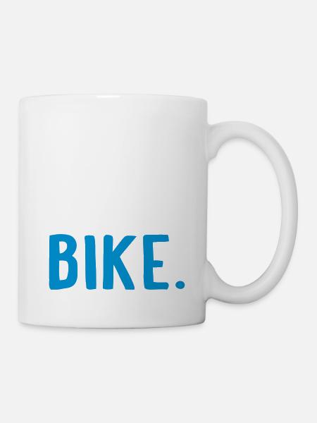 Bike - Tasse - Weiß