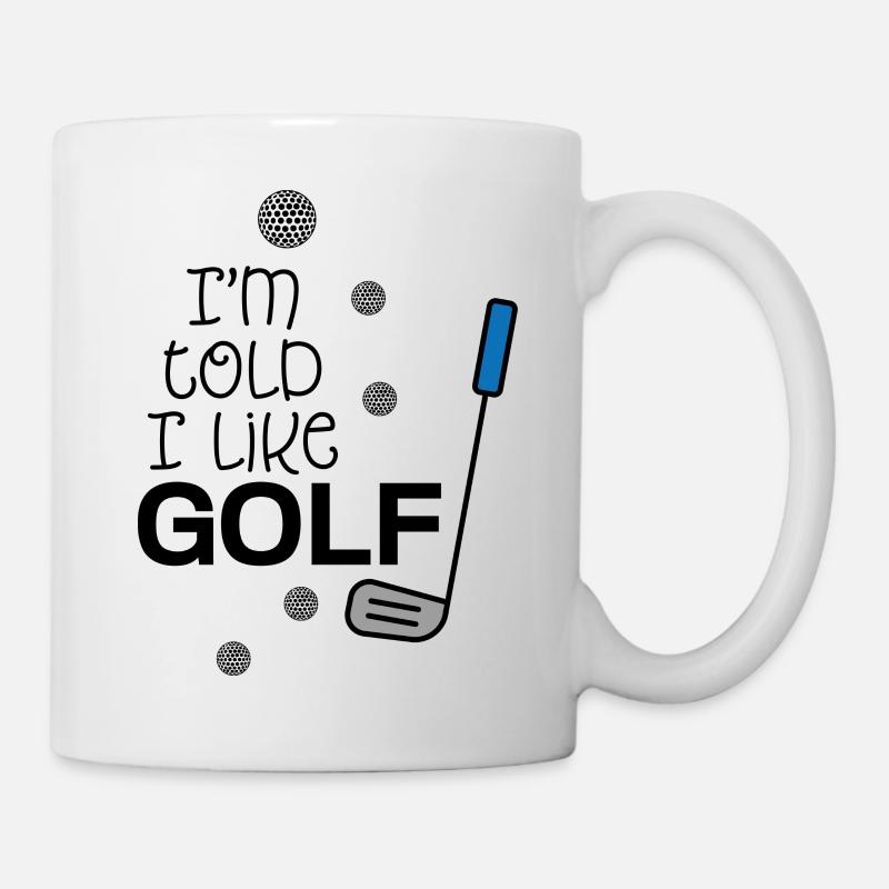 Golf pour enfants - Mug blanc - blanc