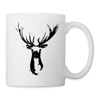 Rehbock Design - Tasse - Weiß - Rechts
