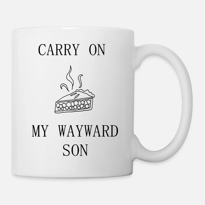 Supernatural / Carry on my wayward son / Winchester - Mug - white