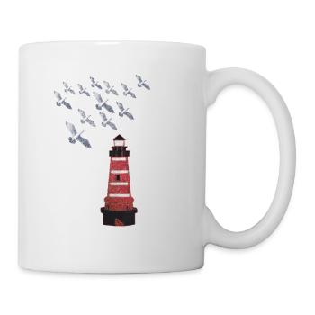 Leuchtturm - Tasse - Weiß - Rechts
