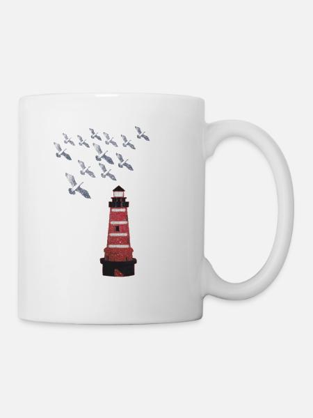 phare - Mug blanc - blanc