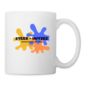 Steek-hutzee - Mug blanc - blanc - Droite