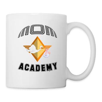 t-shirt mom academy cadeau naissance maman - Mug blanc - blanc - Droite