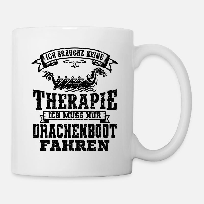 Drachenboot - Tasse - Weiß