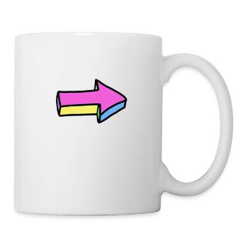 arrow - Mug - white - Right