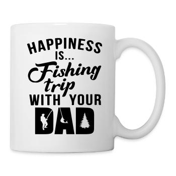 Fishing Trip - Tasse - Weiß - Rechts