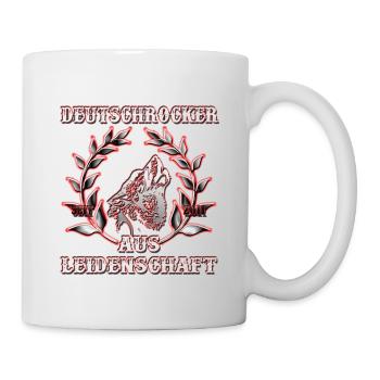Deutschrocker aus Leidenschaft - Tasse - Weiß - Rechts