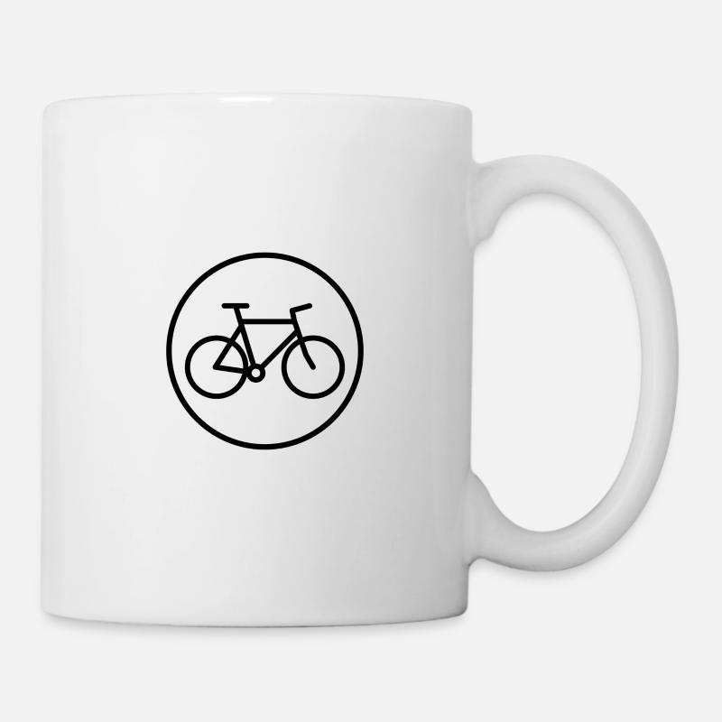 FAHRRAD - Tasse - Weiß
