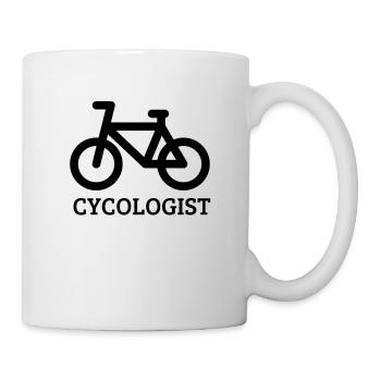Lustige Fahrrad-Geschenkidee des Radfahrers - Tasse - Weiß - Rechts