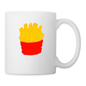 French Fries - Food - Gift - Mug - white - Right