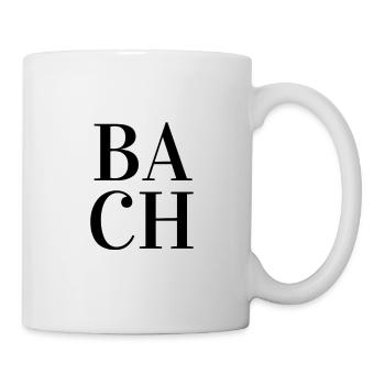 Johann Sebastian Bach - Mug - white - Right