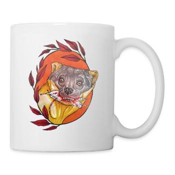 Martre Breakfast - Mug blanc - blanc - Droite