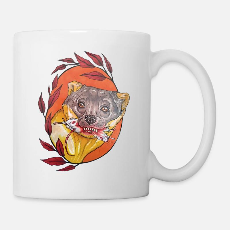 Martre Breakfast - Mug blanc - blanc