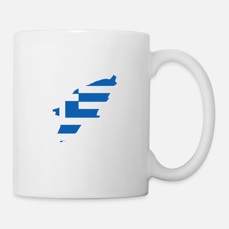 Rhodos - Tasse - Weiß